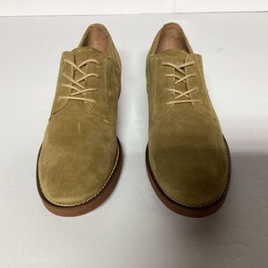 Women's Bass Emmie Sz 7 Medium Suede Oxfords Light Brown Preppy Casual
